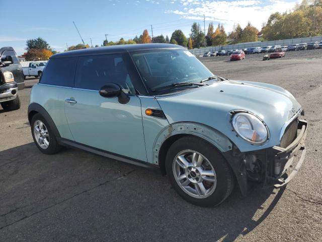 WMWSU3C59DT677863 - 2013 MINI COOPER BLUE photo 4