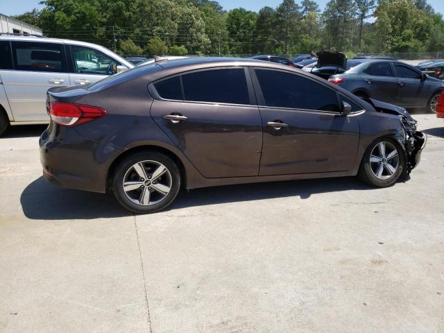 3KPFL4A79JE173397 - 2018 KIA FORTE LX CHARCOAL photo 3