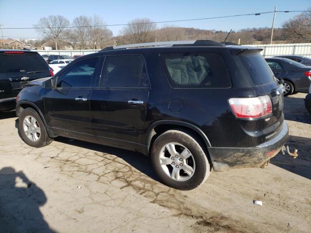 1GKKRNED7CJ405637 - 2012 GMC ACADIA SLE BLACK photo 2