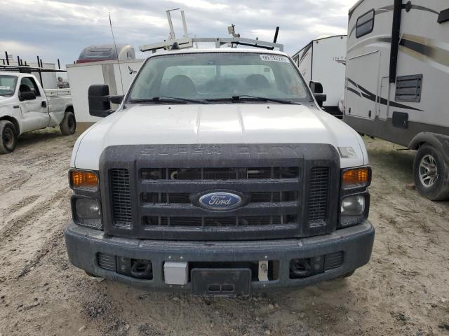 1FDSF305X8EC15562 - 2008 FORD F350 SRW SUPER DUTY WHITE photo 5