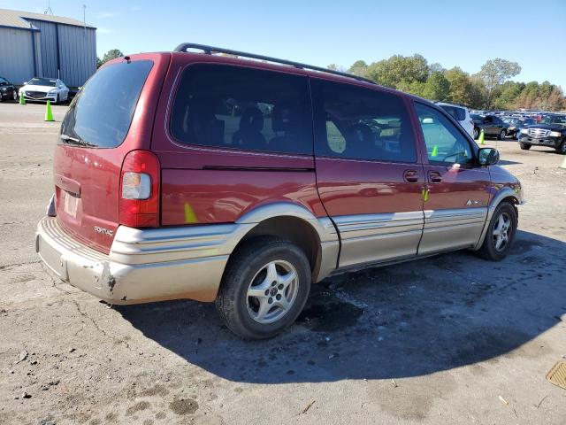 1GMDX13E02D227299 - 2002 PONTIAC MONTANA LUXURY BURGUNDY photo 3