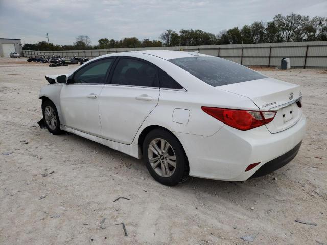 5NPEB4AC6EH891745 - 2014 HYUNDAI SONATA GLS WHITE photo 2