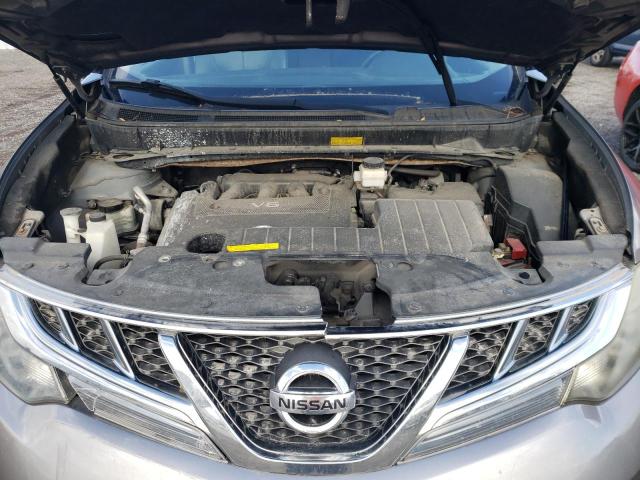 JN8AZ1MW9BW186947 - 2011 NISSAN MURANO S GRAY photo 12