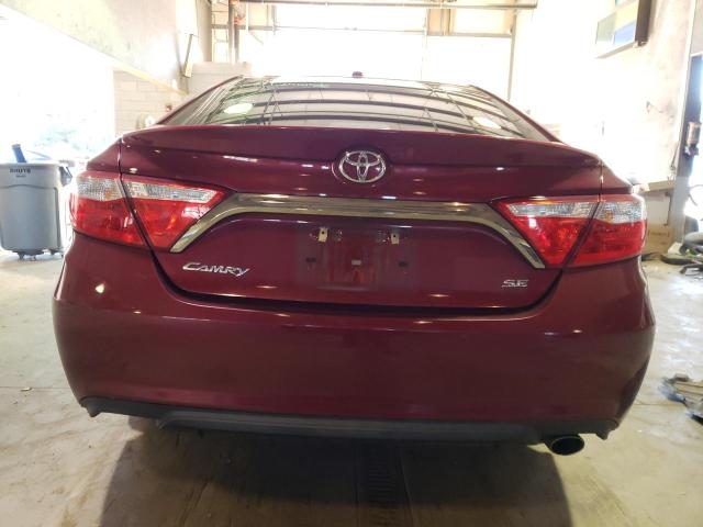 4T1BF1FK6HU776994 - 2017 TOYOTA CAMRY LE RED photo 6