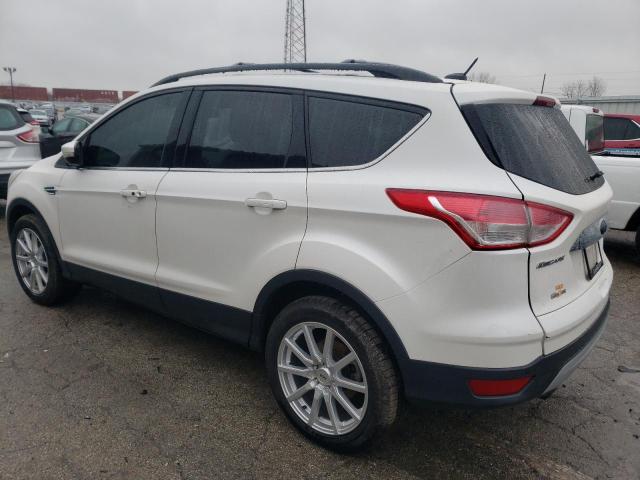 1FMCU9H92DUD91669 - 2013 FORD ESCAPE SEL WHITE photo 2