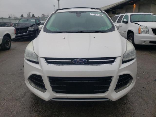 1FMCU9H92DUD91669 - 2013 FORD ESCAPE SEL WHITE photo 5