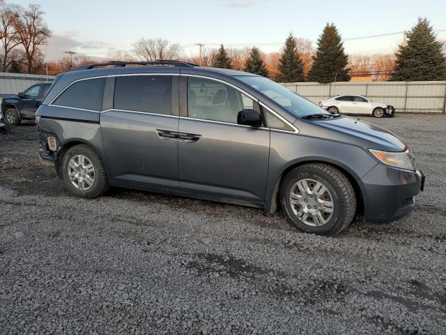 5FNRL5H27BB036791 - 2011 HONDA ODYSSEY LX GRAY photo 4