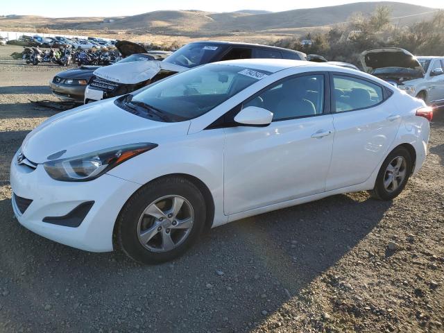 5NPDH4AE4FH613598 - 2015 HYUNDAI ELANTRA SE WHITE photo 1