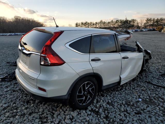 5J6RM3H43GL031962 - 2016 HONDA CR-V SE WHITE photo 3