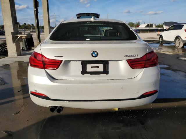 WBA4J3C50JBG96629 - 2018 BMW 430XI GRAN COUPE WHITE photo 6