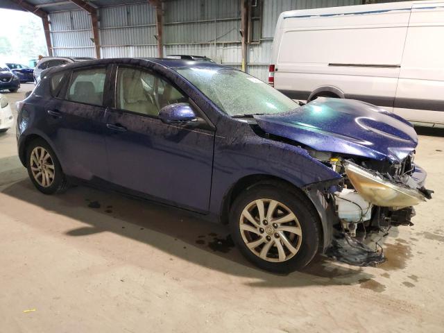 JM1BL1M71C1671964 - 2012 MAZDA 3 I BLUE photo 4