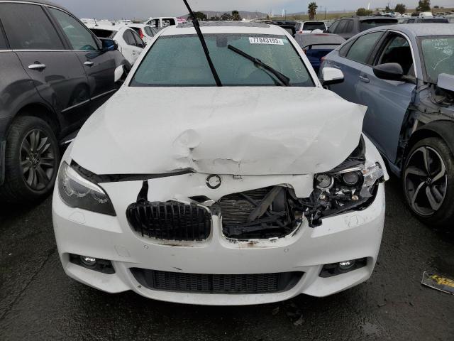 WBAKN9C50ED681750 - 2014 BMW 550 I WHITE photo 5