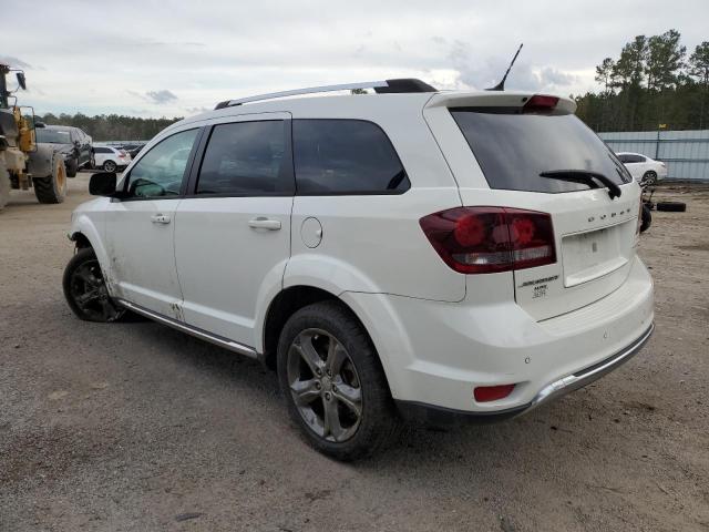 3C4PDCGB7FT718989 - 2015 DODGE JOURNEY CROSSROAD WHITE photo 2