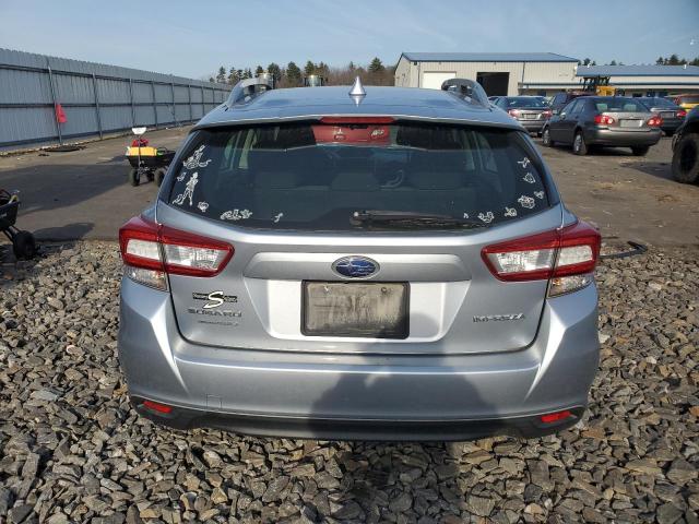 4S3GTAD60J3751173 - 2018 SUBARU IMPREZA PREMIUM PLUS SILVER photo 6