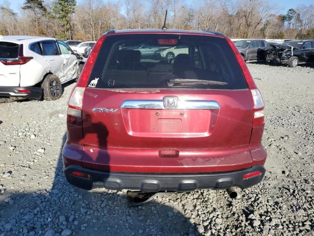 5J6RE38558L000252 - 2008 HONDA CR-V EX BURGUNDY photo 6