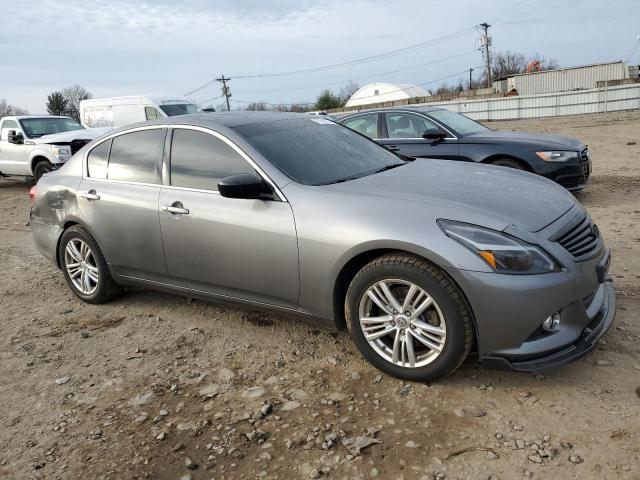 JN1CV6AR5DM356475 - 2013 INFINITI G37 GRAY photo 4