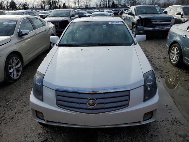 1G6DM57N530157275 - 2003 CADILLAC CTS WHITE photo 5