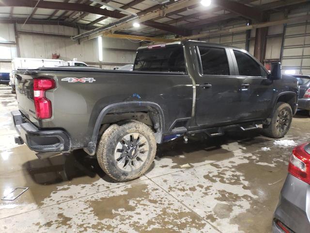 1GC4YME77NF106196 - 2022 CHEVROLET SILVERADO K2500 CUSTOM GRAY photo 3