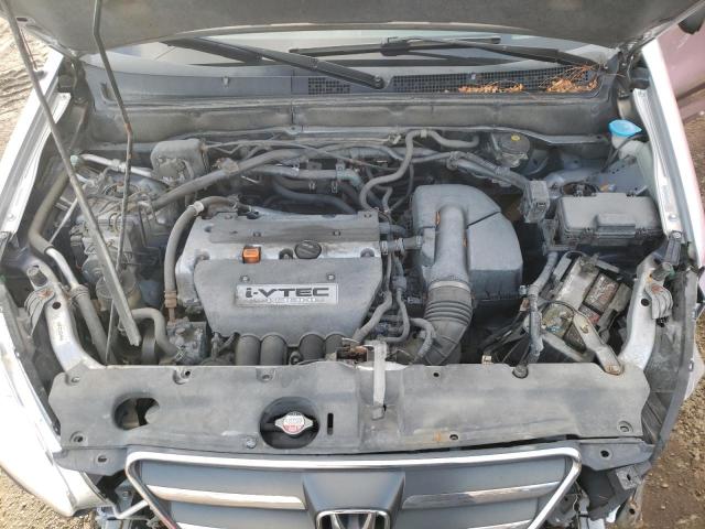 JHLRD78555C804498 - 2005 HONDA CR-V LX SILVER photo 12