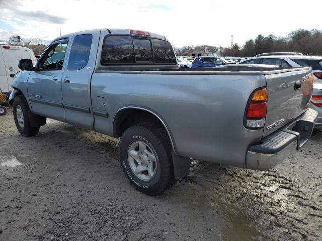 5TBBN44152S302607 - 2002 TOYOTA TUNDRA ACCESS CAB SR5 GRAY photo 2