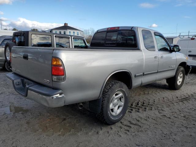 5TBBN44152S302607 - 2002 TOYOTA TUNDRA ACCESS CAB SR5 GRAY photo 3