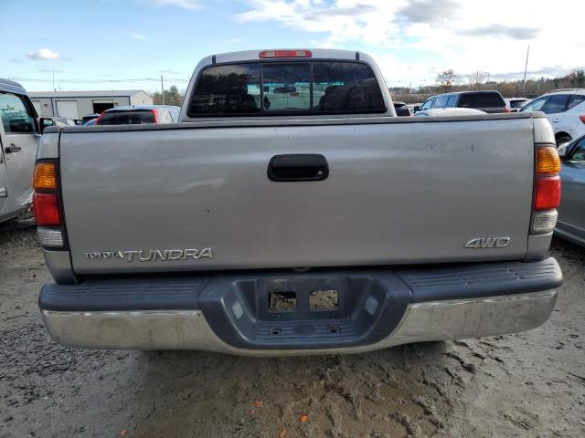 5TBBN44152S302607 - 2002 TOYOTA TUNDRA ACCESS CAB SR5 GRAY photo 6
