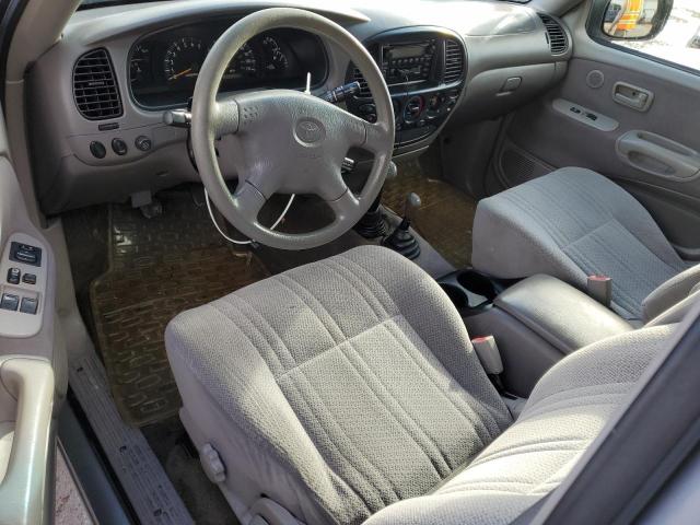 5TBBN44152S302607 - 2002 TOYOTA TUNDRA ACCESS CAB SR5 GRAY photo 8