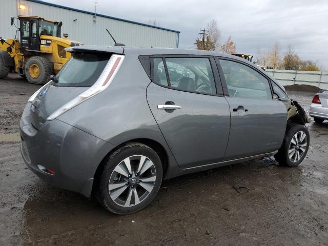 1N4BZ0CP4HC302351 - 2017 NISSAN LEAF S GRAY photo 3