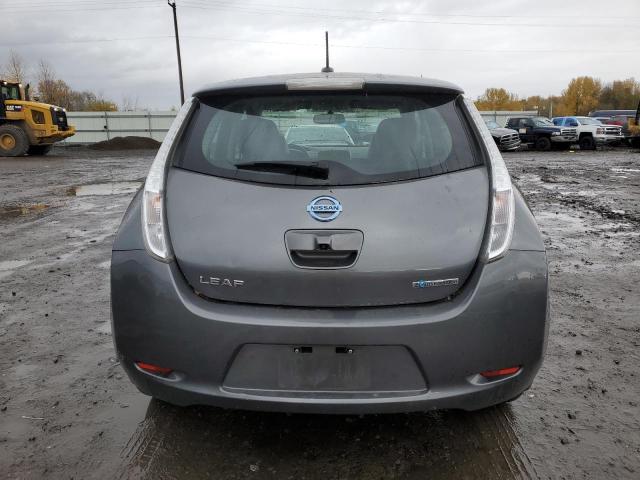 1N4BZ0CP4HC302351 - 2017 NISSAN LEAF S GRAY photo 6