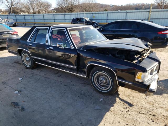 2MECM74F7MX668750 - 1991 MERCURY GRAND MARQ GS BLACK photo 4