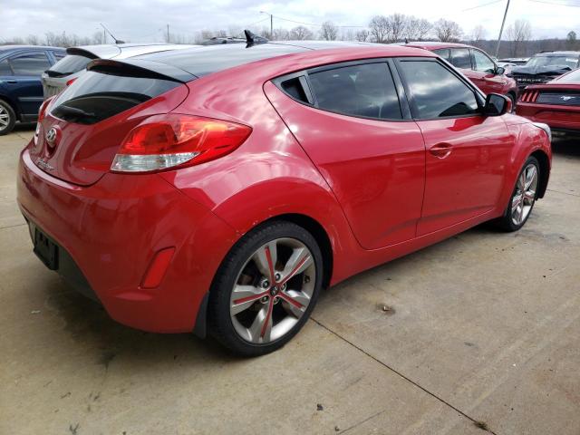 KMHTC6AD5GU259932 - 2016 HYUNDAI VELOSTER RED photo 3