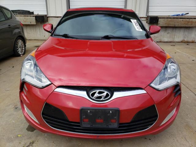 KMHTC6AD5GU259932 - 2016 HYUNDAI VELOSTER RED photo 5