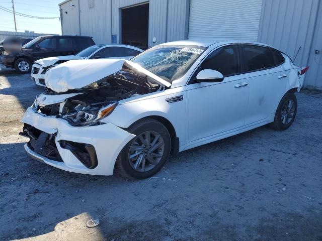 5XXGT4L30KG328846 - 2019 KIA OPTIMA LX WHITE photo 1