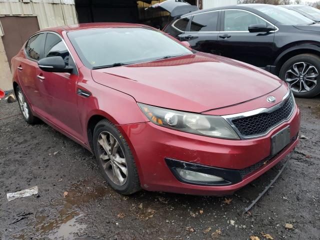 5XXGM4A72DG204373 - 2013 KIA OPTIMA LX RED photo 4