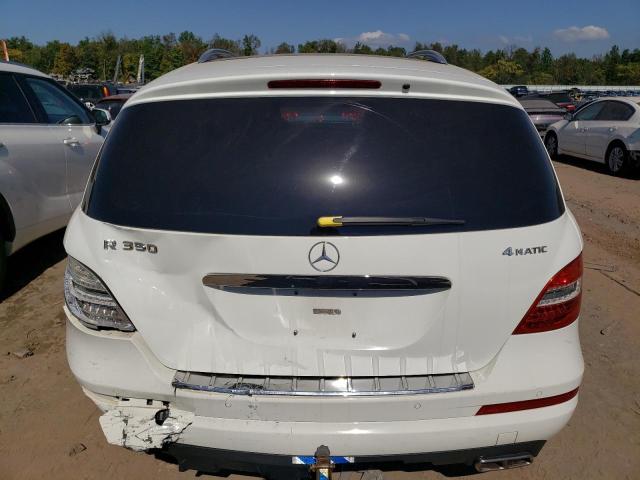 4JGCB6FE0BA130690 - 2011 MERCEDES-BENZ R 350 4MATIC WHITE photo 6