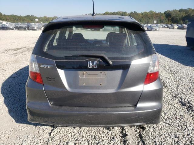 JHMGE8H54DC029230 - 2013 HONDA FIT SPORT GRAY photo 6