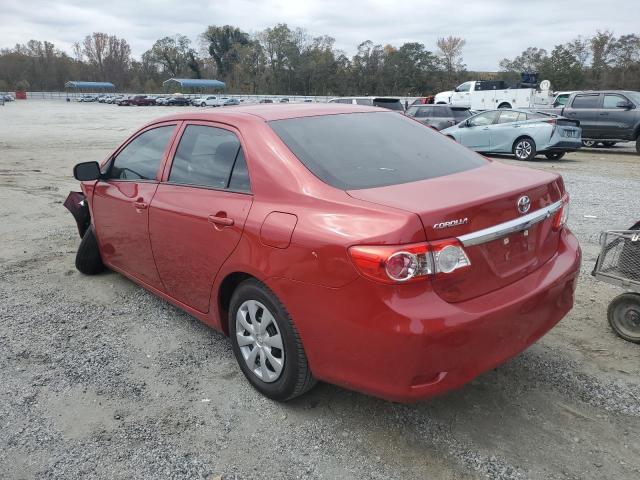 5YFBU4EE7DP199746 - 2013 TOYOTA COROLLA BASE RED photo 2