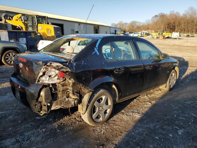 1G1AK55F777280289 - 2007 CHEVROLET COBALT LS BLACK photo 3