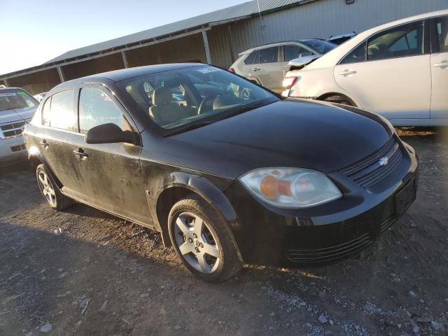 1G1AK55F777280289 - 2007 CHEVROLET COBALT LS BLACK photo 4