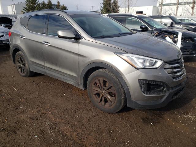 5XYZT3LB6EG127768 - 2014 HYUNDAI SANTA FE S GRAY photo 4