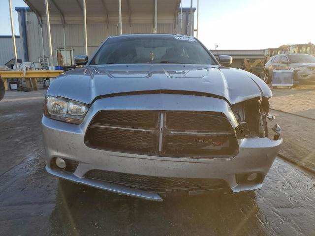 2C3CDXHG3EH370121 - 2014 DODGE CHARGER SXT SILVER photo 5