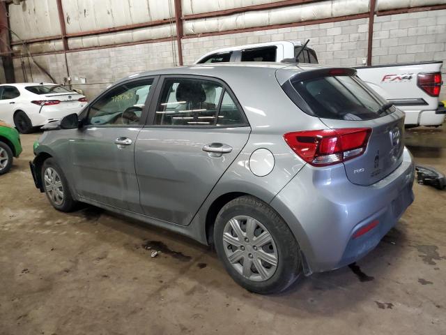 3KPA25AD2NE453001 - 2022 KIA RIO S GRAY photo 2