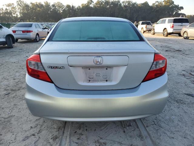 19XFB2F53CE072082 - 2012 HONDA CIVIC LX SILVER photo 6