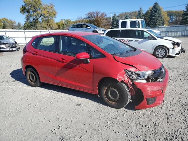 JHMGK5H52HS021176 - 2017 HONDA FIT LX RED photo 4