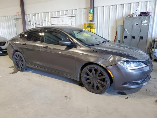 1C3CCCBG9FN672803 - 2015 CHRYSLER 200 S CHARCOAL photo 4