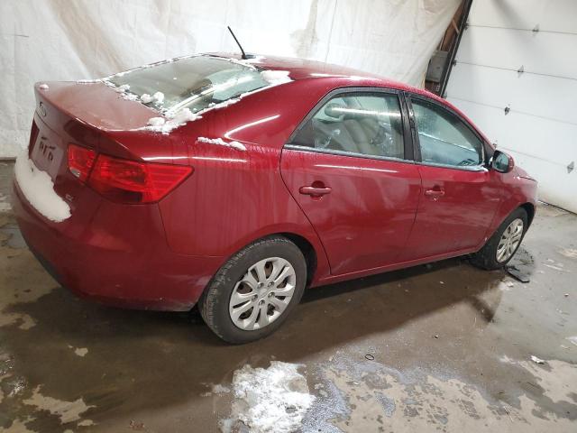 KNAFU4A20B5358689 - 2011 KIA FORTE EX BURGUNDY photo 3