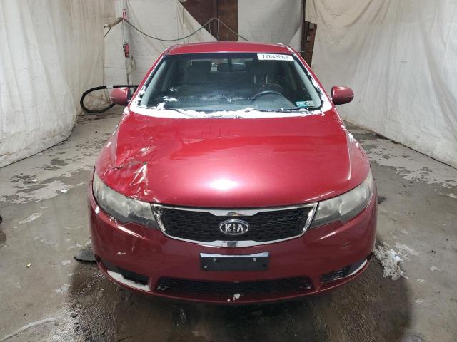 KNAFU4A20B5358689 - 2011 KIA FORTE EX BURGUNDY photo 5