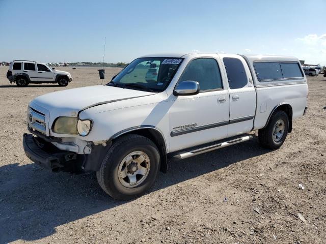 5TBRT34114S451565 - 2004 TOYOTA TUNDRA ACCESS CAB SR5 WHITE photo 1