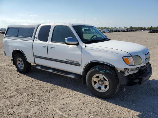 5TBRT34114S451565 - 2004 TOYOTA TUNDRA ACCESS CAB SR5 WHITE photo 4