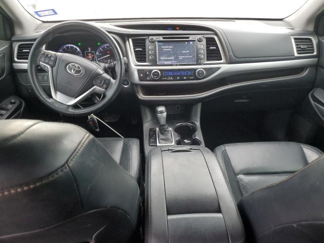 5TDKKRFH2FS062235 - 2015 TOYOTA HIGHLANDER XLE GRAY photo 8